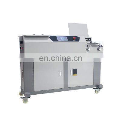 SPB-BM300L a3  60mm glue book binding  automatic binding machine 7 inch intelligent  screen glue book binding machine