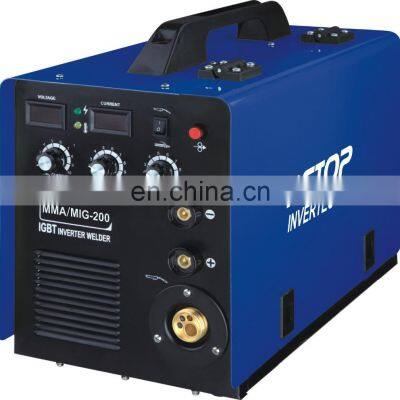 MIG/MMA-180 dc IGBT INVERTER MIG 180 WELDER portable mig welding machine