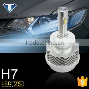 led headlight tiansheng High/low beam h7 high power cob led car headlight