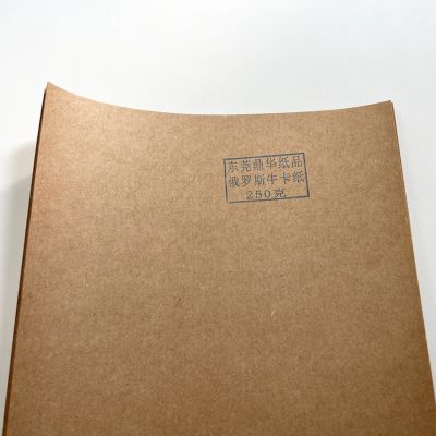 Mica Paper High Folding Resistance Single Sided Kraft Cardboard Buy Brown Paper