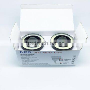 2x 2.5inch 3inch 3.5inch High Power LED Fog Angel Eyes Bumper Driving Fog Lights Lamp For For M.azda S.ubaru C.hrysler D.odge photo-2