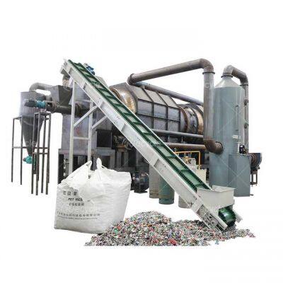 Metal Recycle Aluminum Cans Paint Processing Pyrolysis Furnace UBC Decoating Machine Ubc Aluminum Cans Paint Removing Machine photo-2