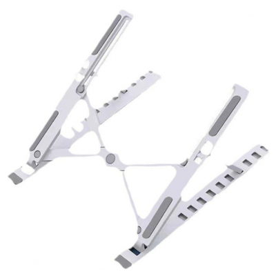 Small Gift Desk Foldable Plastic Mobile Phone Holder Stand Portable Hard Plastic Manufacture Cellphone Holder for Desk Desktop  laptop Stand