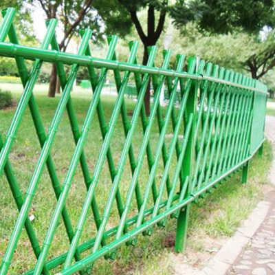Low-Maintenance Imitation Bamboo Fencing | Durable Outdoor Artificial Bamboo Farm Fence