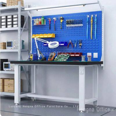 Husky Modular Tool Storage Bench-WB-A223 avec système de verrouillage central, Poste de travail de grande capacité de 1500 kg pour atelier d'entretien automobile