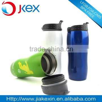 Hot sale double wall stainless steel tea tumbler oval tumbler