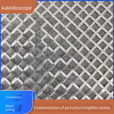 Special-shaped Decorative Wire Mesh, Champagne Gold, Date Red, Antique Bronze, Aged Partitions, Black, Gray, Red, Blue Embossed Woven Metal Mesh photo-5