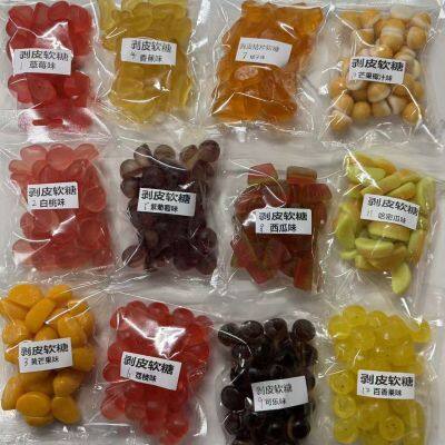 Assorted Fruit Flavour Peelable Gummy Candy Sweet Peelerz Candy Factory