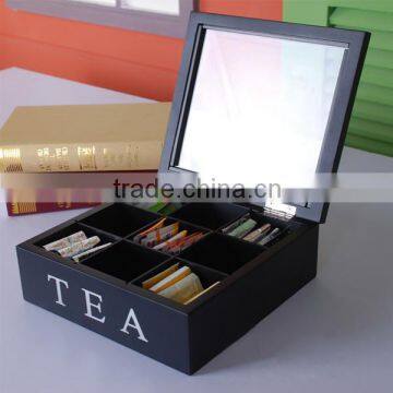 hot sale antique design luxury wooden tea box gift box packing