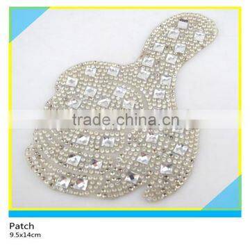 Hotfix Diamond Decals Pointback Mix Square Rhinestone Patch 9.5x10cm