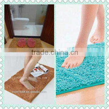 China large supply new pattern design ultra-fine quality chenille household floor equipment microfiber mat wholesale