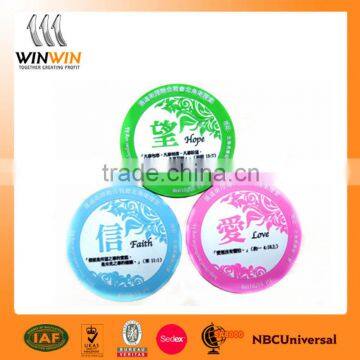 Soft PVC coaster/Logo printed coaster for promotional