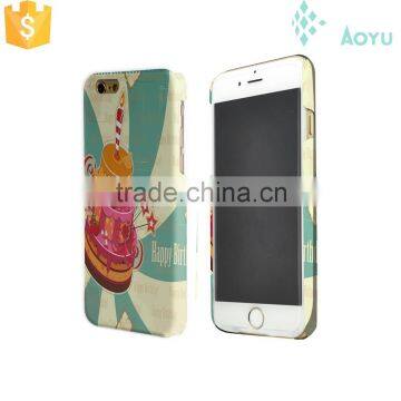 2016 New Arrival 3D sublimation PC phone case for case iphone6