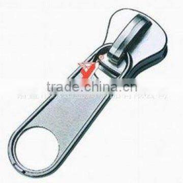 5# metal slider with long puller