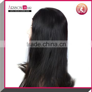 2015 Wholesale Human Hair Cheap U Part Wigs Unprocessed Peruvian Virgin Human Hair U Part Wig