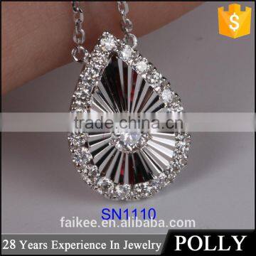 sparkel design 18k white gold necklace designs in 10g