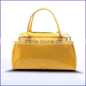 China Waterproof PU Leather Shoulder Travel Sport Gym Bag photo-6