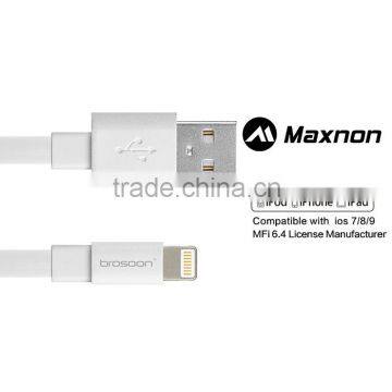Customized Double Speed Fast Charge22awg 2A 5Pin Micro USB MFI Cable For MFI Certified Manufacturers