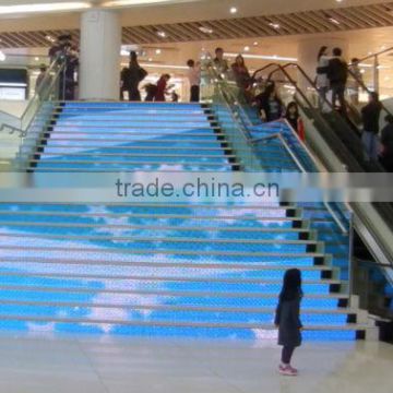 Indoor Full Color led stair screen P6 for advertising