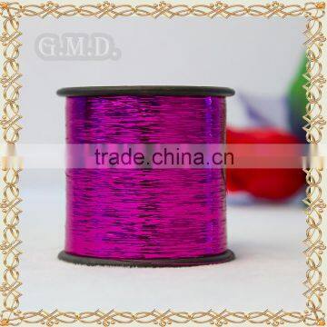 The Newest Factory Promotional M-type Rose Flat Metallic Yarn