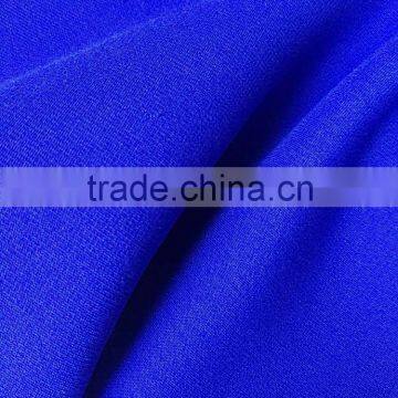 Double layer 80% polyester 16% rayon 2%Spandex fabric with tr fabric composition /polyester spandex blend fabric