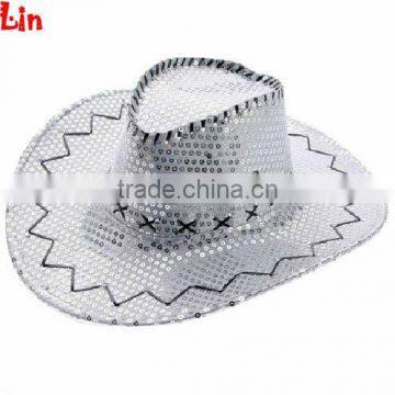 silver novelty cowboy hats