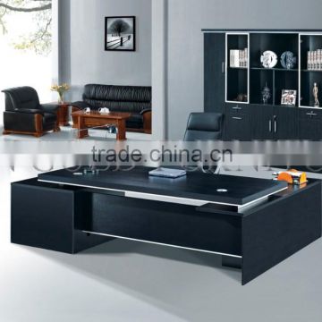 Modern High End Office Table Design Photos Black Executive Desk(SZ-OD356)