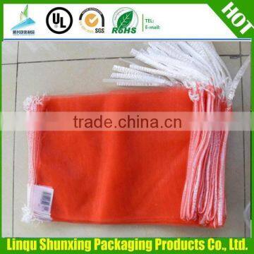 firewood mesh bag/mesh bag for oranges/carrier bag