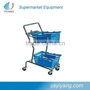 YIYANG trolley changshu trolley wal-mart jiangsu trolley plastic trolly