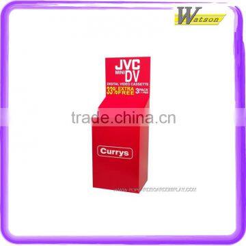digital DV player corrugated paper display dump bin stands