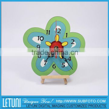 Sublimation MDF Wooden Wall Clocks