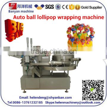 YB-120 sphere lollipop candy packing machine