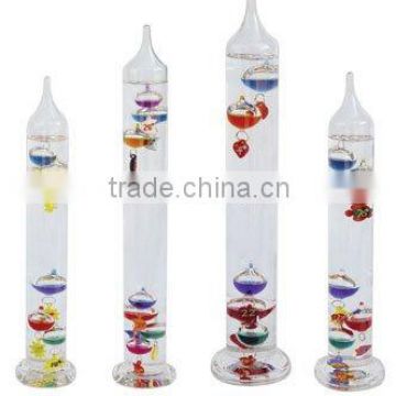 Galileo Thermometer with New Shape Tags