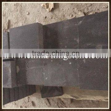 black basalt wall tile, black basalt cubes,natural basalt stone