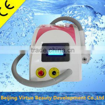 Q switched Nd yag laser tattoo removal beauty equipment with black doll laser