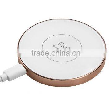 Slim High Quality Metal Design qi wireless charger, Premium Feel