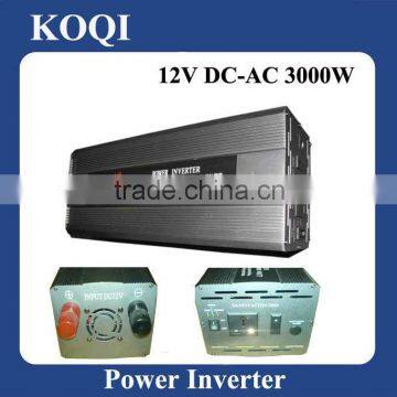 Modified sine wave 12V/24V -220V/110V Car Power Inverter 3000w (P-3000)