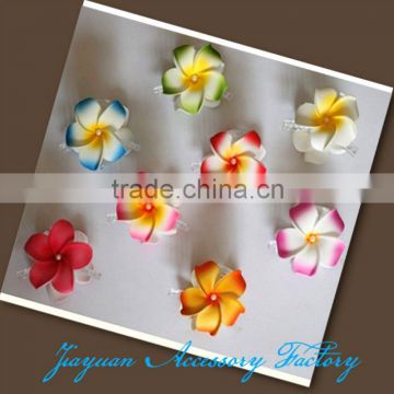 Foam frangipani flowers