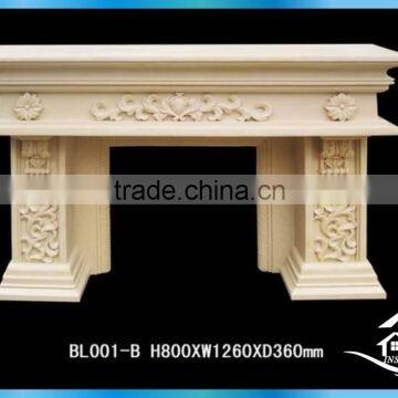 Exquisite Carved Fireplace Mantel photo-5