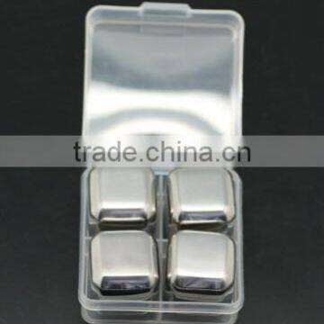 8pcs Whisky Cube FDA Reusable Whiskey Stainless Steel Ice Cube photo-3