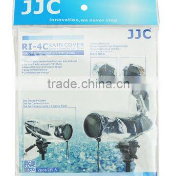 JJC RI-4C Rain Cover For Camera High Clear PE Camera Rain Cover