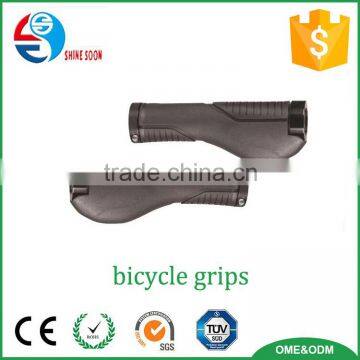 Ergonomic grips and two sides locking mountain bike grips bicycle grips