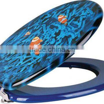 printed toilet seat