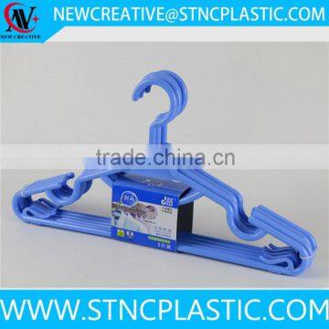 china factory plastic hanging hanger for clothes