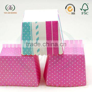 disposable square cupcake liners cups paper baking cups for cakes muffin