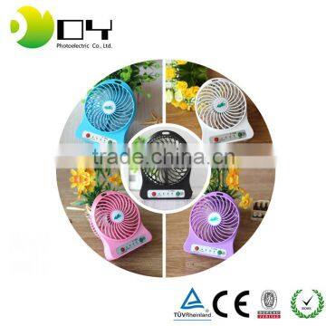 honorable wholesale mini fan small table fan desk fan with low price 2016