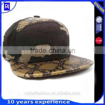 High Quality Custom New Style Blank Snapback Cap Blank Camo Baseball Hats photo-4
