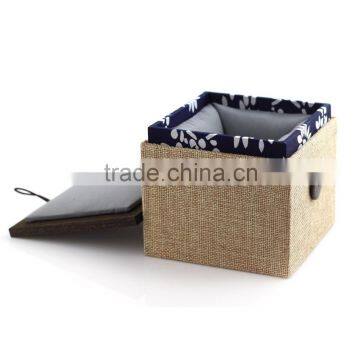 Antique Chinese Style Wood Jewelry Box Packaging photo-3