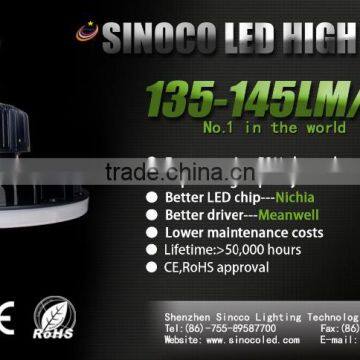 5 Year Warrant CE RoHS Certified Nichia 200w Ufo Led High Bay Warehouses With Motion Sensor photo-6