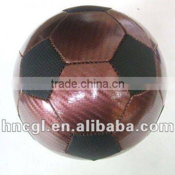 shiny pvc promotional soccer ball/football